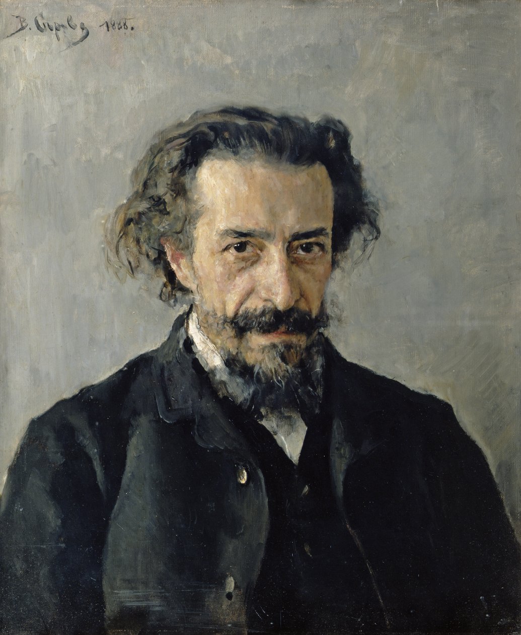Pavel Blaramberg (1841-1908) portréja 1888 alkotó: Valentin Aleksandrovich Serov