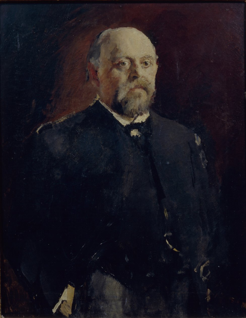 Savva Mamontov portréja 1841-1918, 1890 alkotó: Valentin Aleksandrovich Serov