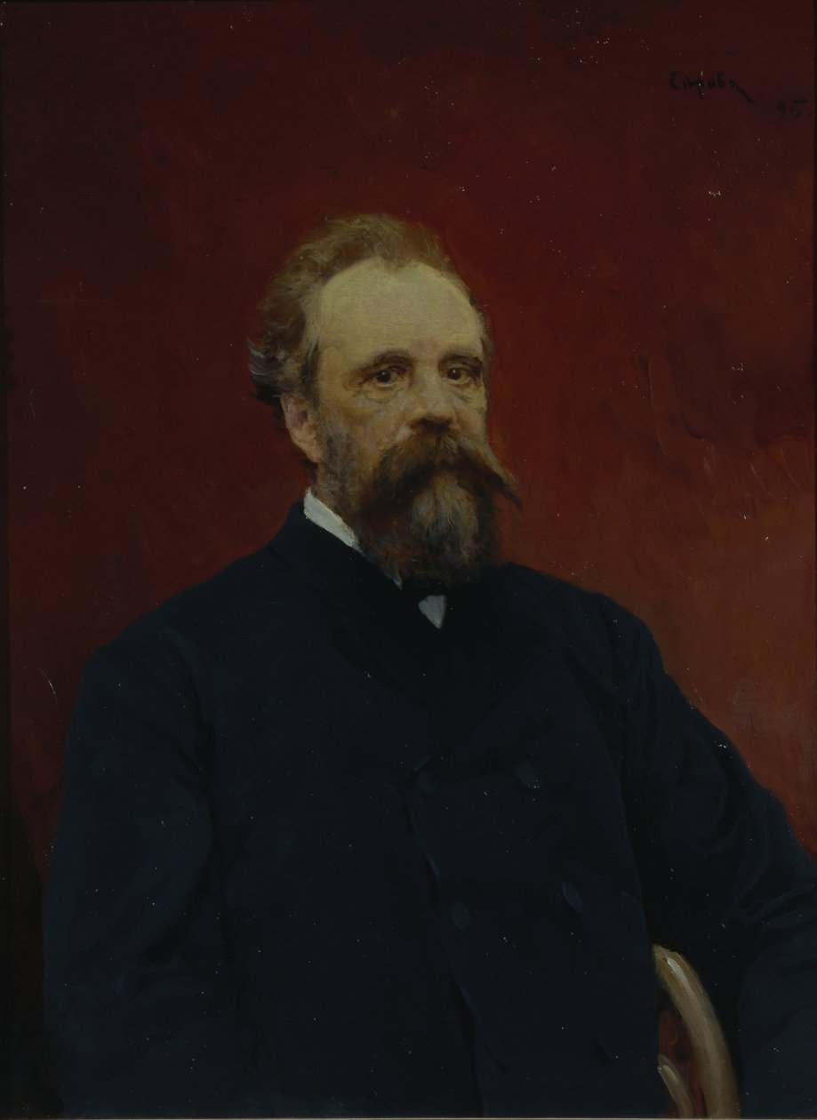 Szergej Mihajlovics Tretyakov portréja 1834-1892, 1895 alkotó: Valentin Aleksandrovich Serov