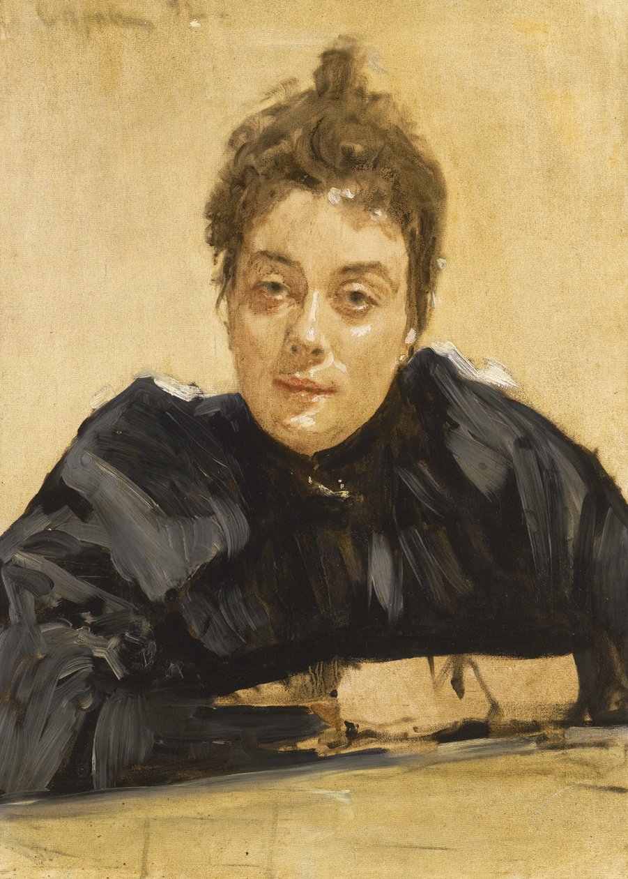 Maria Yakunchikova-Weber művész portréja 1870-1902 alkotó: Valentin Aleksandrovich Serov