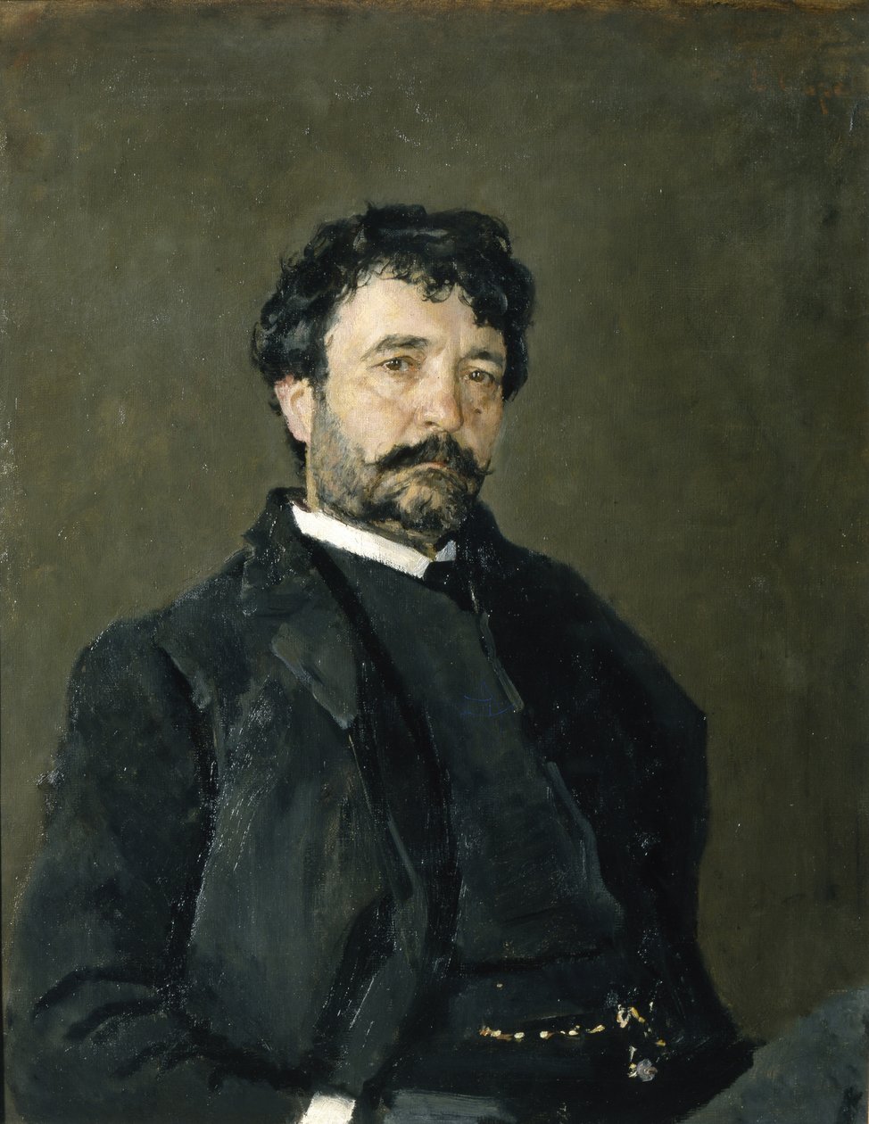 Angelo Masini operaénekes portréja 1844-1926, 1890 alkotó: Valentin Aleksandrovich Serov