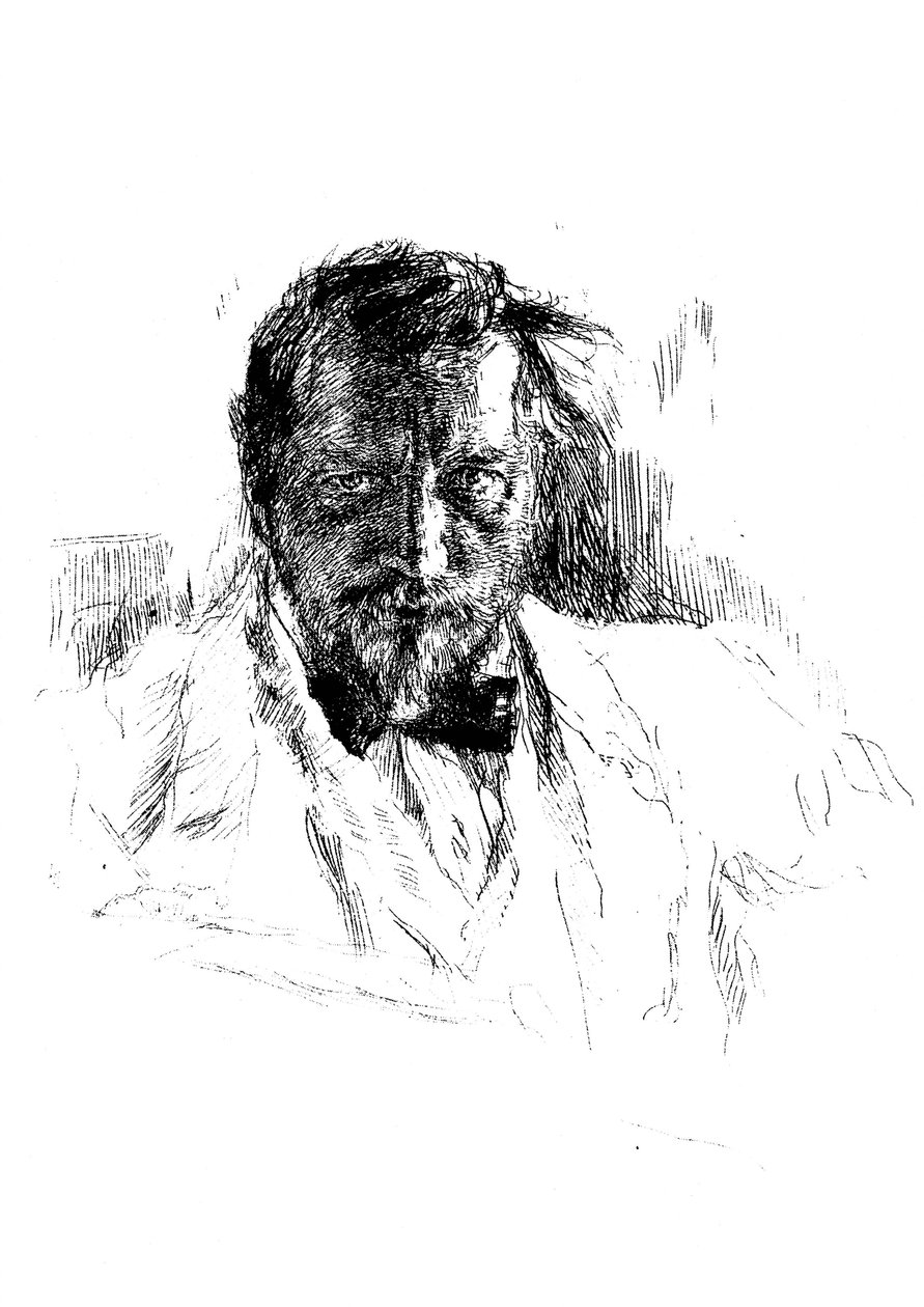 Önarckép, 1898. alkotó: Valentin Aleksandrovich Serov