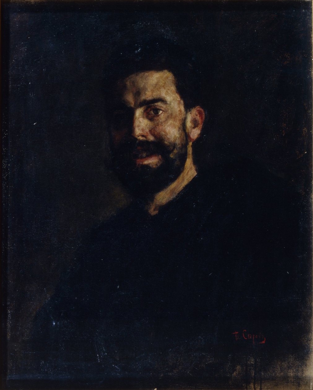 Francisco d’Andrade operaénekes portréja 1859-1921, 1885 alkotó: Valentin Alexandrovich Serov