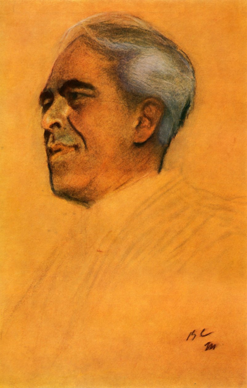 "Konsztantyin Szergejevics Sztanyiszlavszkij színész portréja", 1911, 1965. alkotó: Valentin Serov