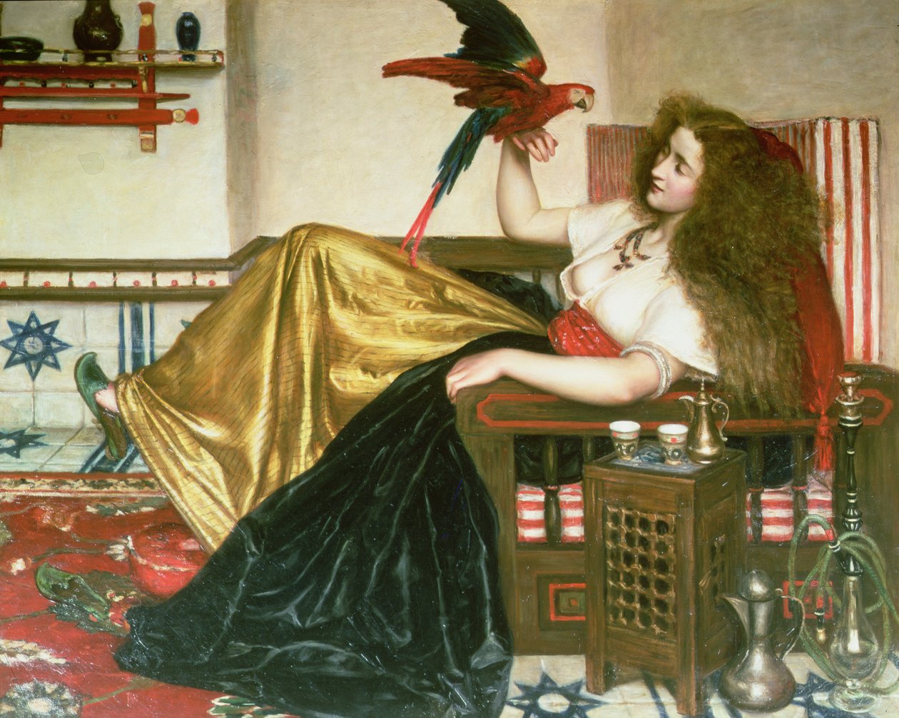 A Tootni-Nameh asszony, avagy A papagáj legendája alkotó: Valentine Cameron Prinsep