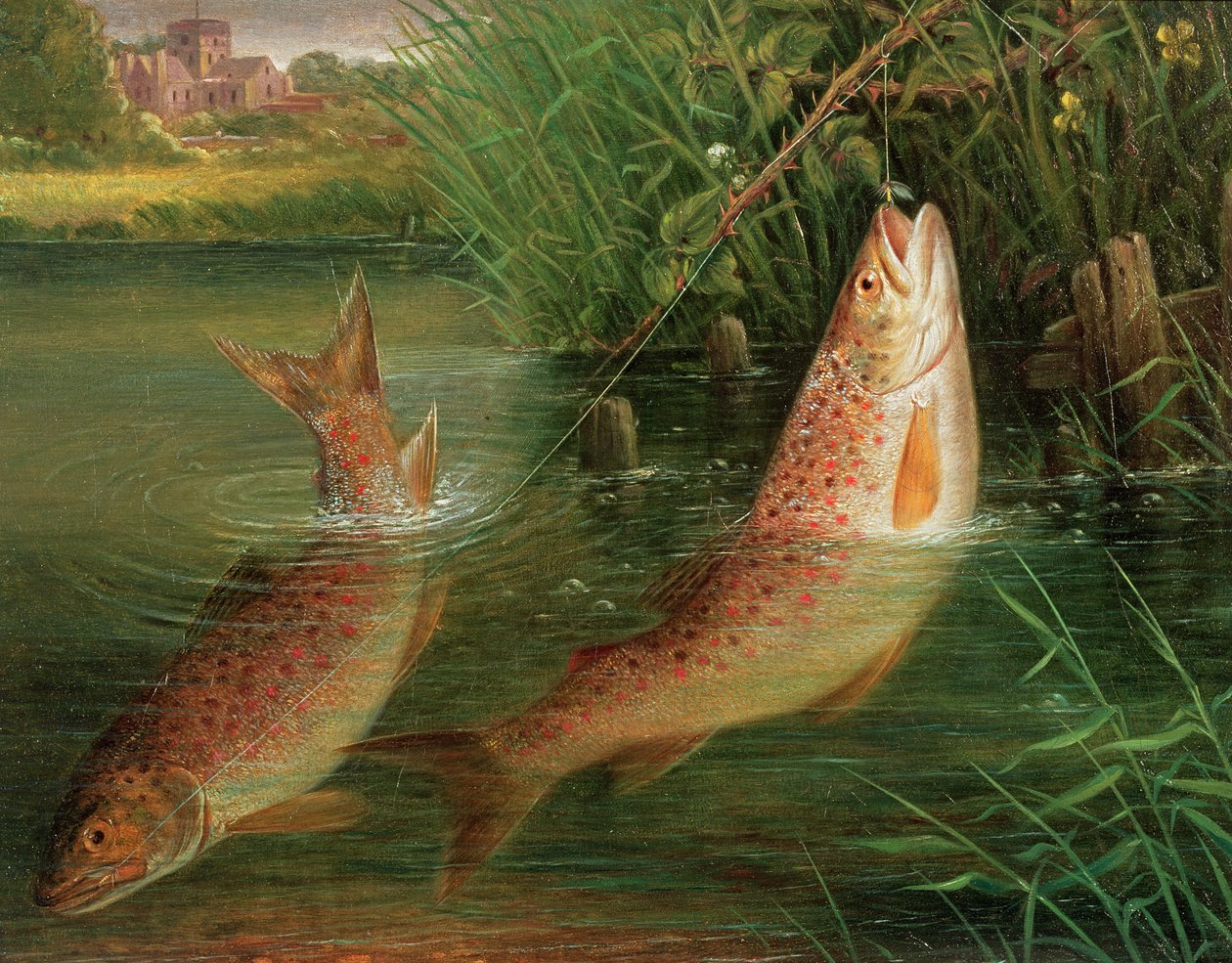 Trout Winchesterben alkotó: Valentine Thomas Garland