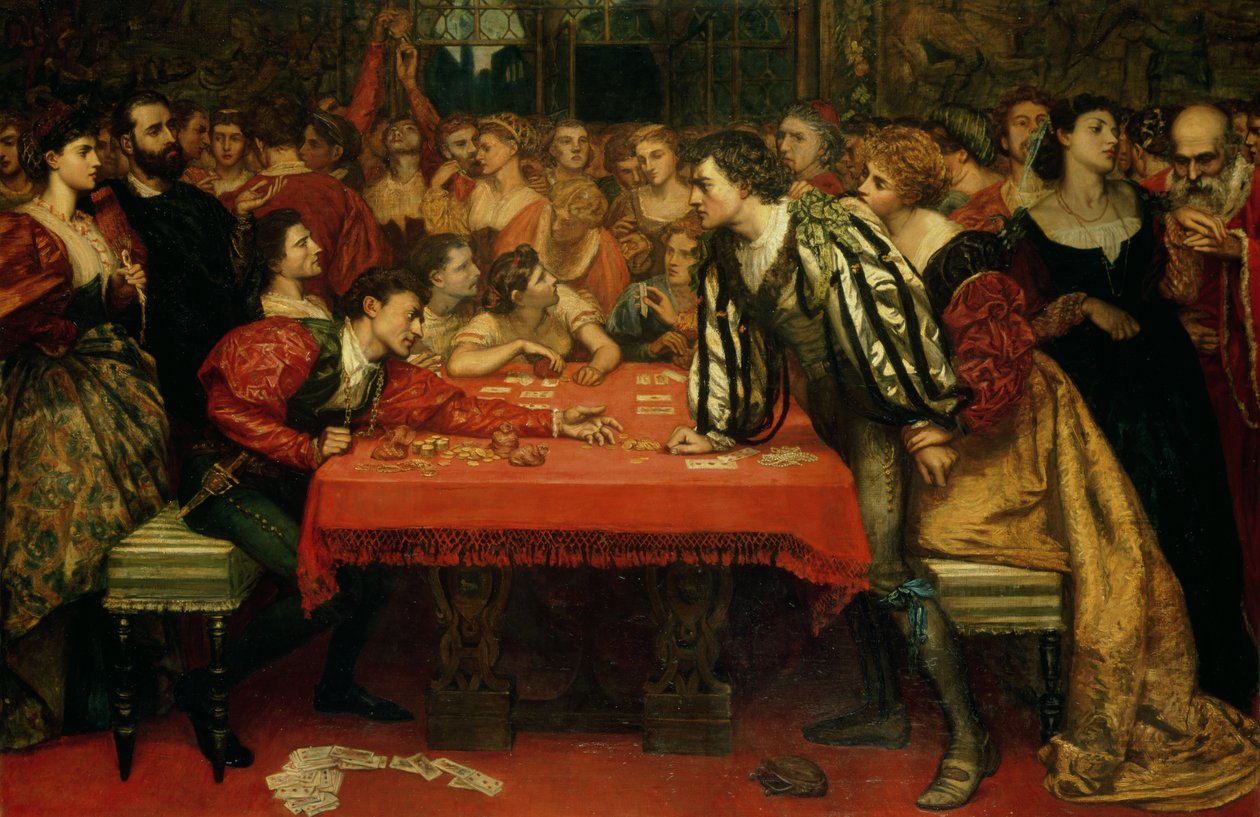 Egy velencei játékház a tizenhatodik században alkotó: Valentine Cameron Prinsep