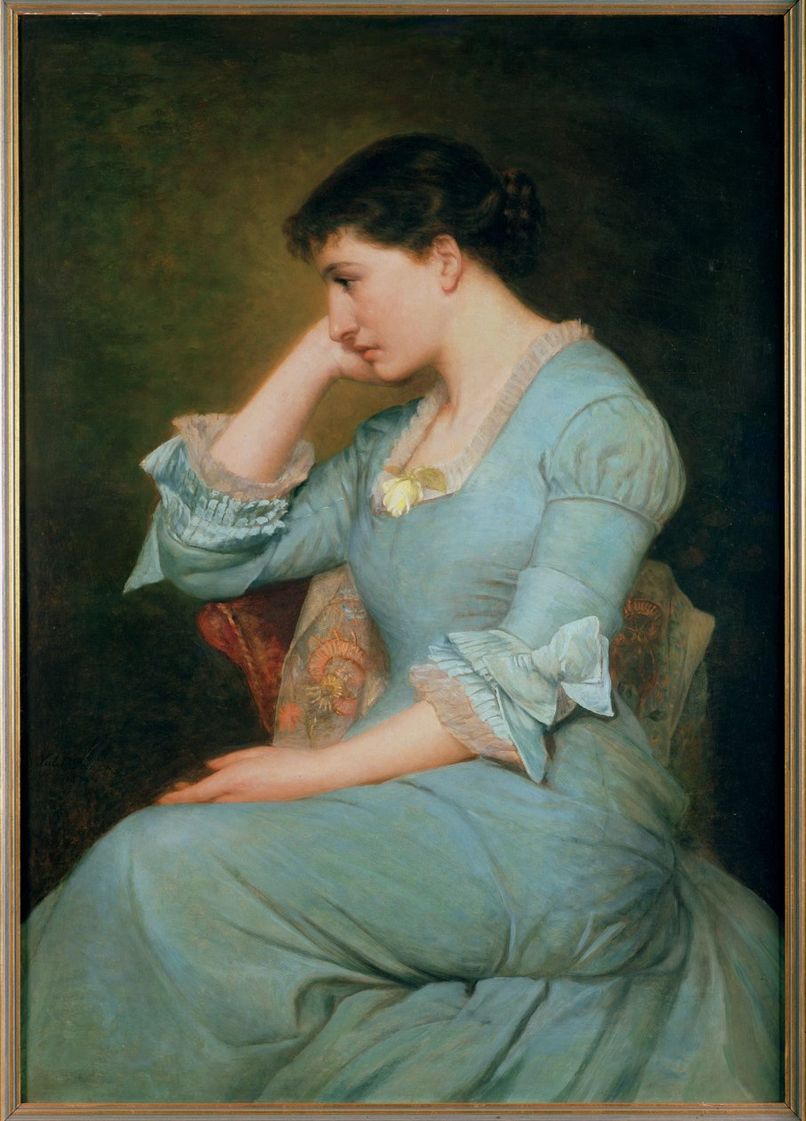 Lillie Langtry portréja, 1879 alkotó: Valentine Cameron Prinsep