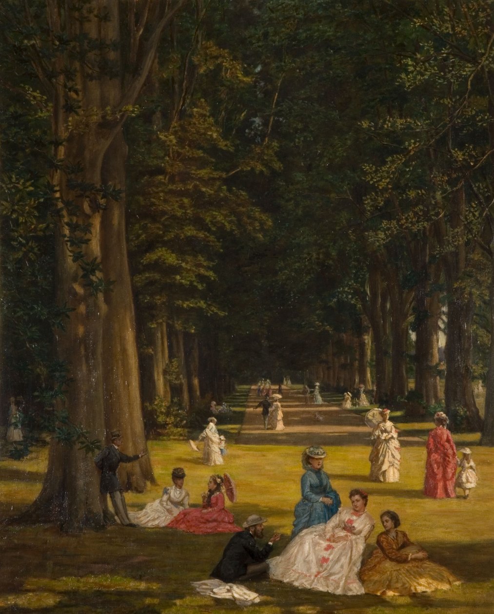 The Avenue, Wildernesse, Kent alkotó: Valentine Cameron Prinsep