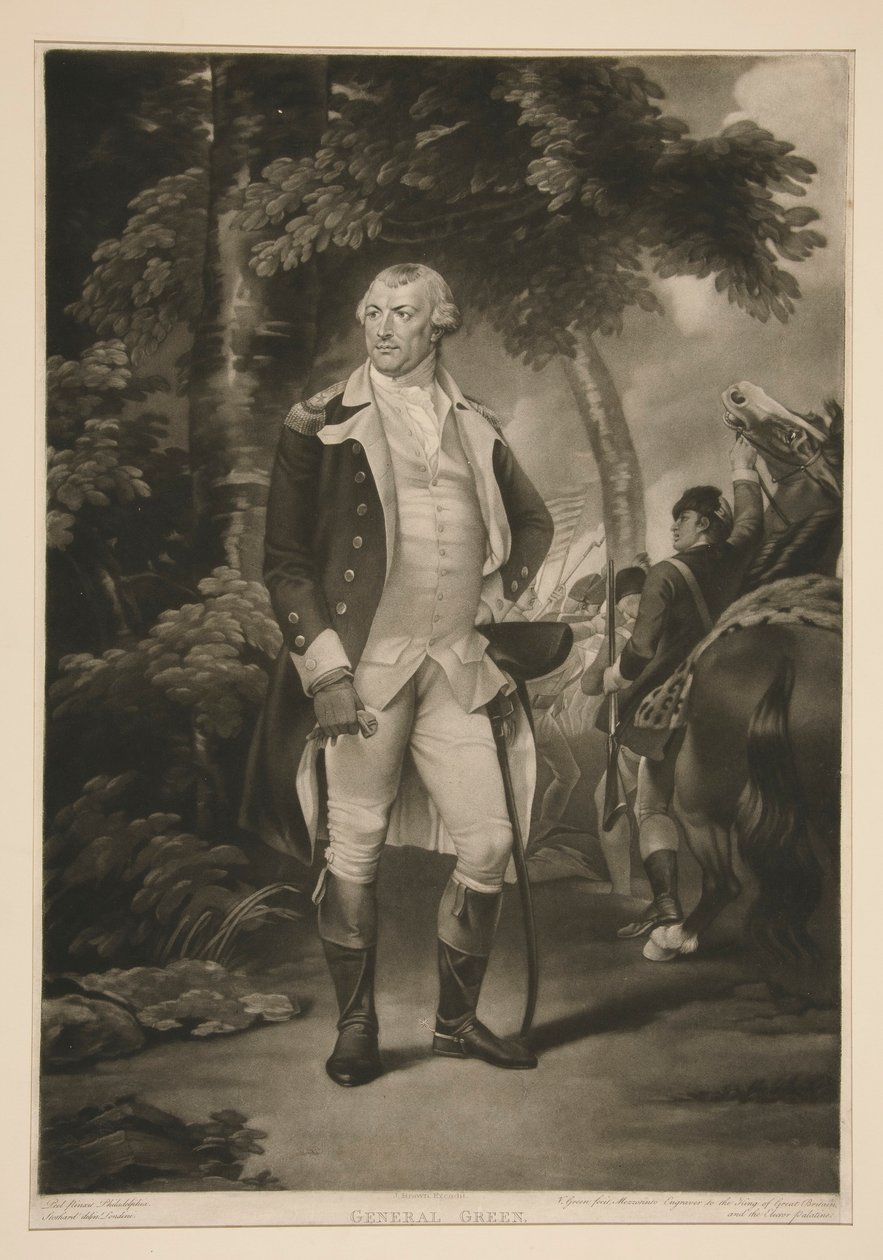 Nathanael Greene tábornok alkotó: Valentine Green