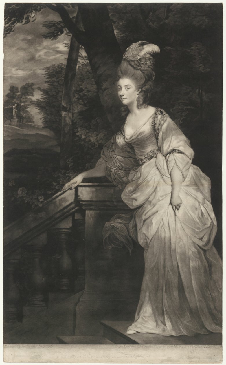 Georgiana, Devonshire hercegnője alkotó: Valentine Green