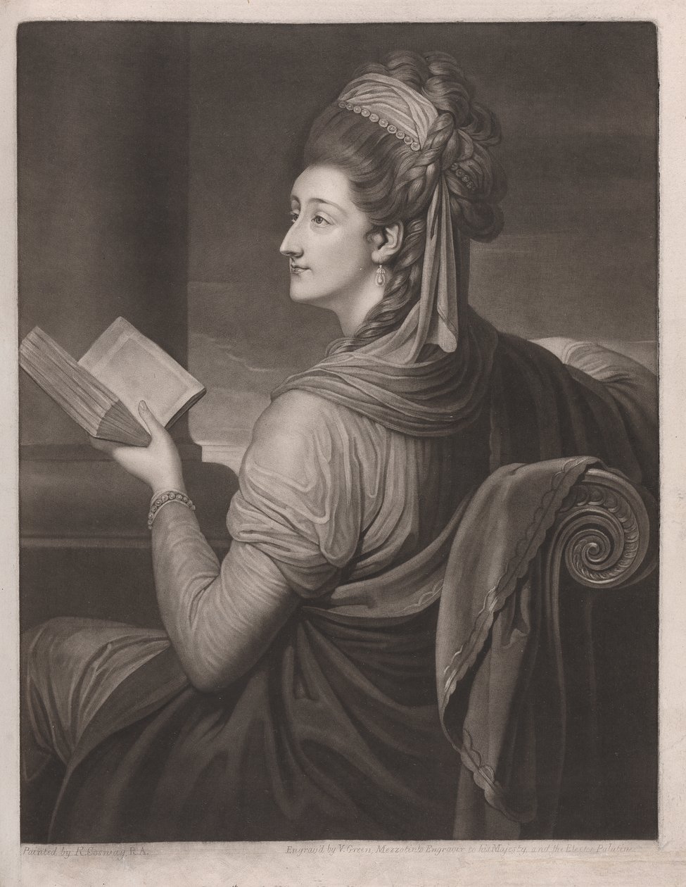 Lady Amelia Hume alkotó: Valentine Green