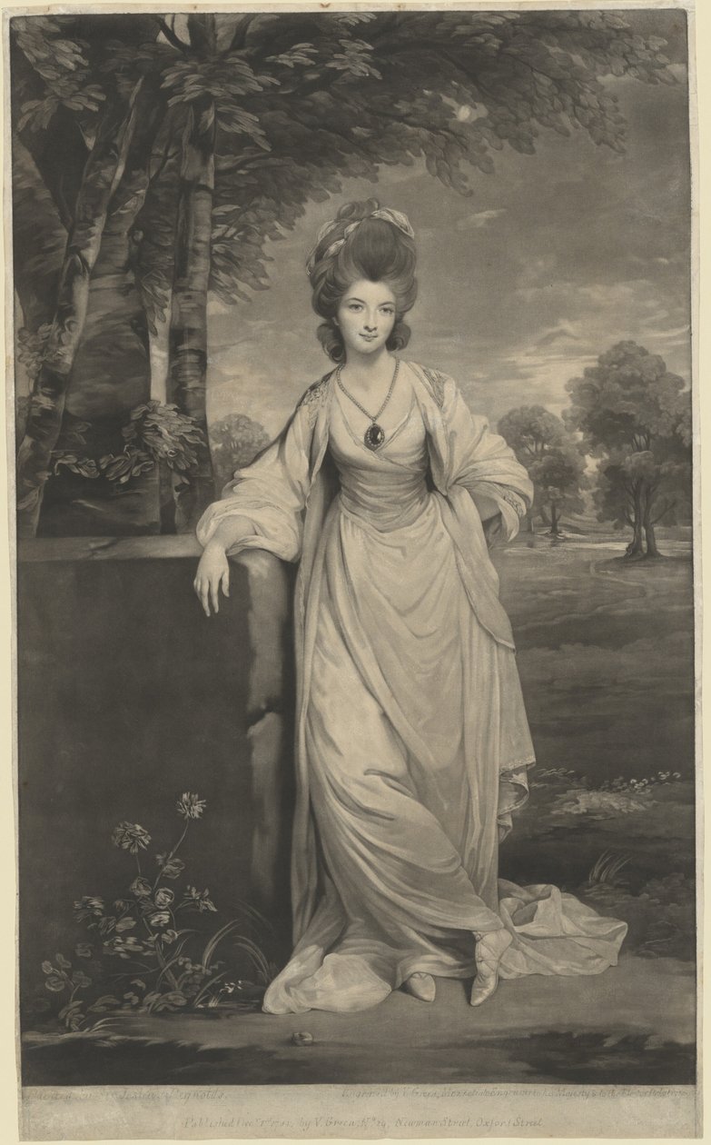 Lady Elizabeth Compton, 1781. alkotó: Valentine Green