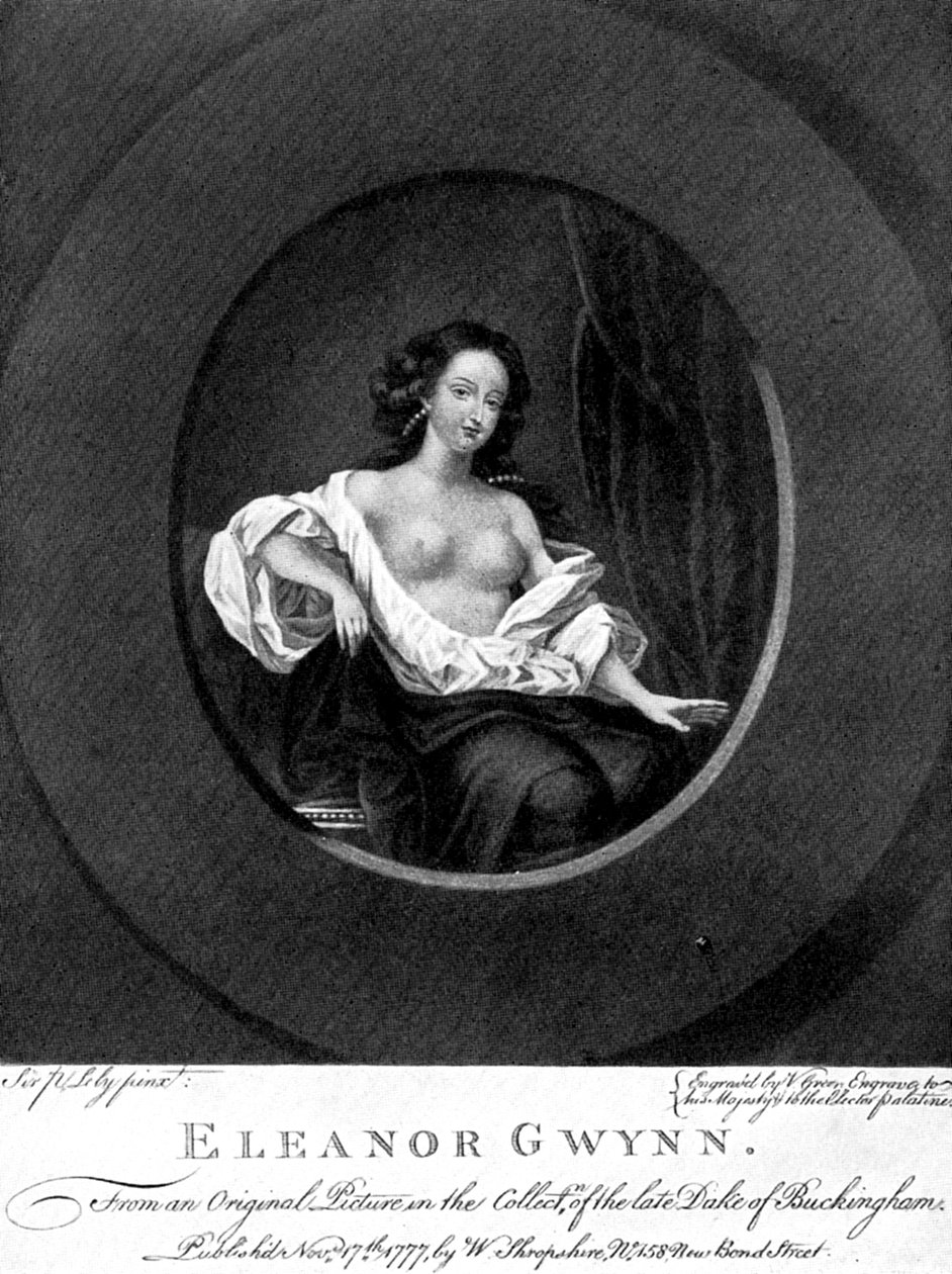 Nell Gwynne angol színésznő, XIX. alkotó: Valentine Green