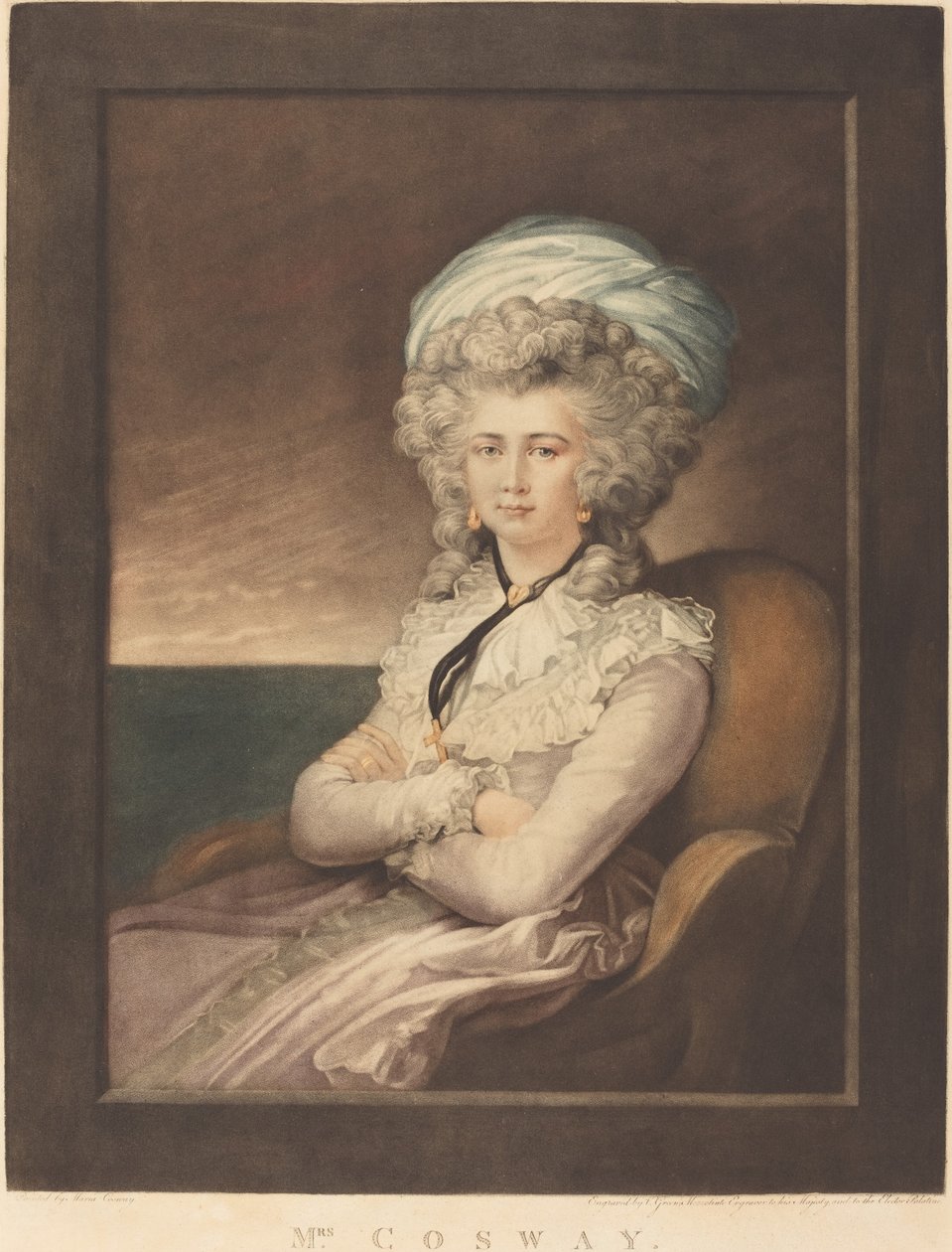 Maria Cecilia Louisa Cosway alkotó: Valentine Green after Maria Cosway