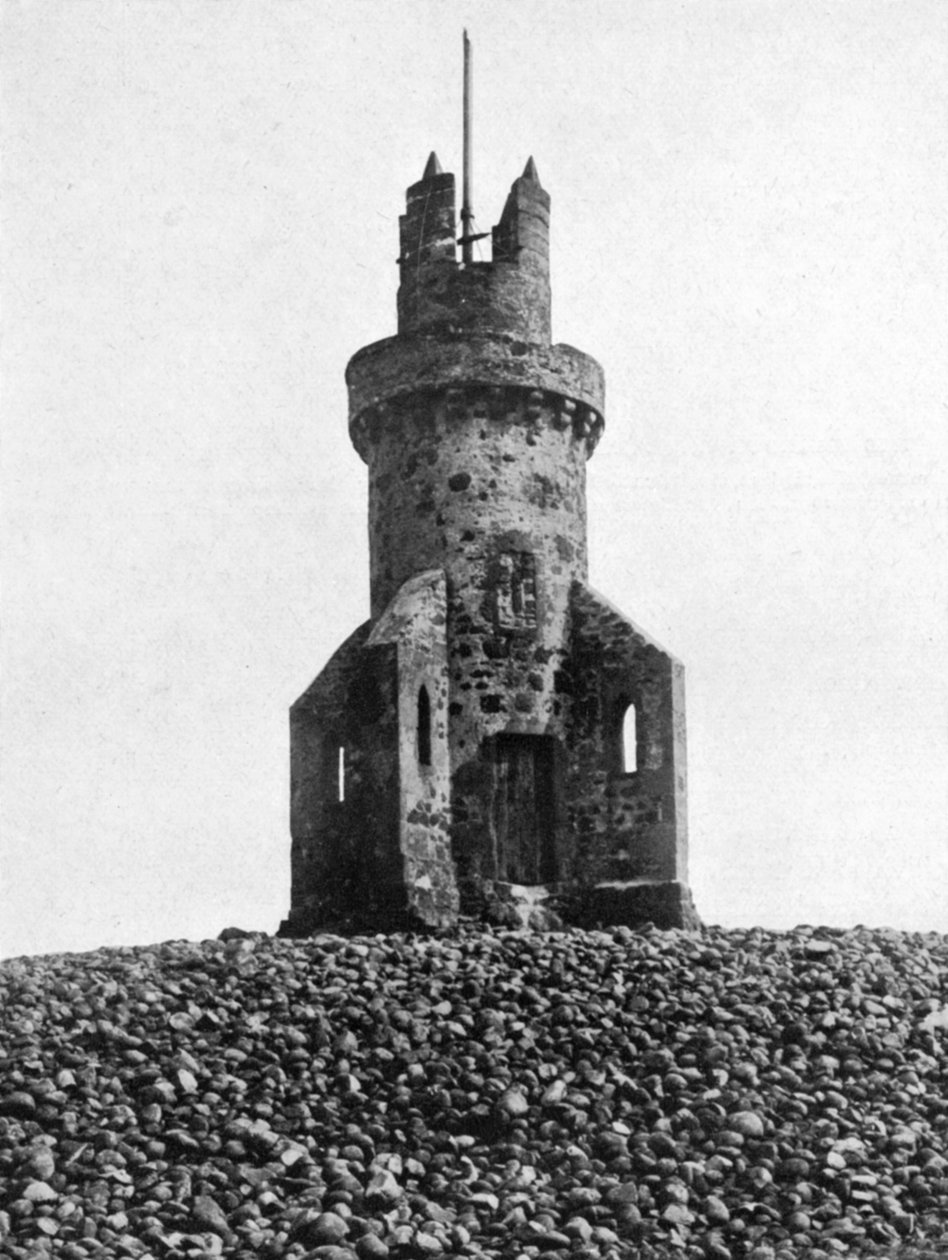Johnston Tower, Laurencekirk, Aberdeenshire, Skócia, 1924-1926. alkotó: Valentine and Sons Ltd