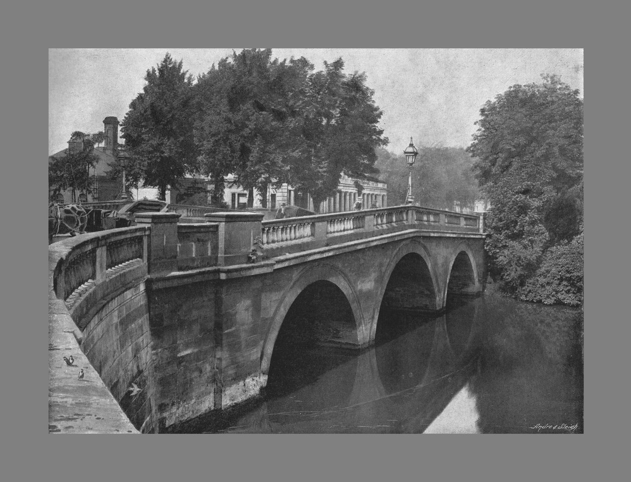 Leamington Bridge, c1900 alkotó: Valentine and Sons Ltd