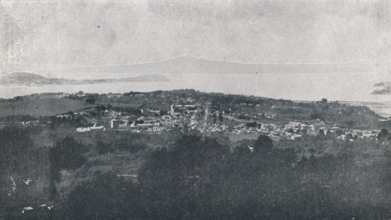 Auckland, 1923. alkotó: Valentine and Sons Ltd