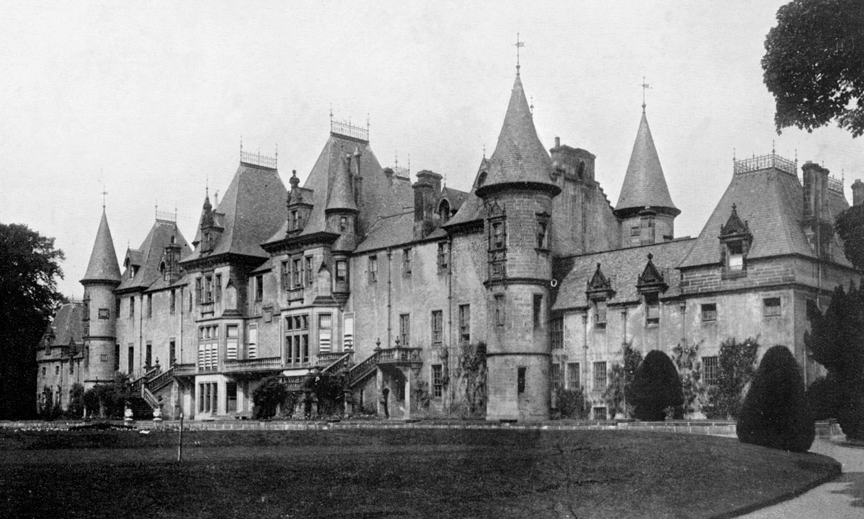 Callendar House, Falkirk, Skócia, 1924-1926. alkotó: Valentine and Sons Ltd