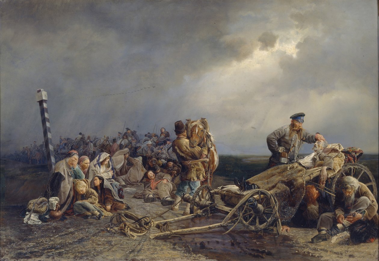 A rabok holtja, 1861 alkotó: Valeri Ivanovich Jacobi
