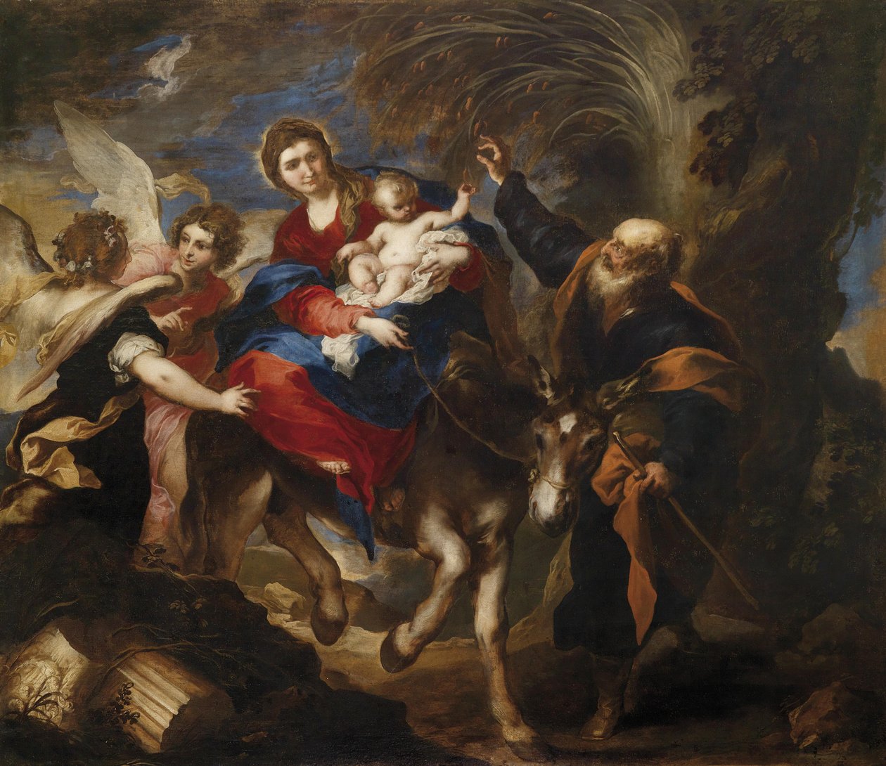A repülés Egyiptomba alkotó: Valerio Castello