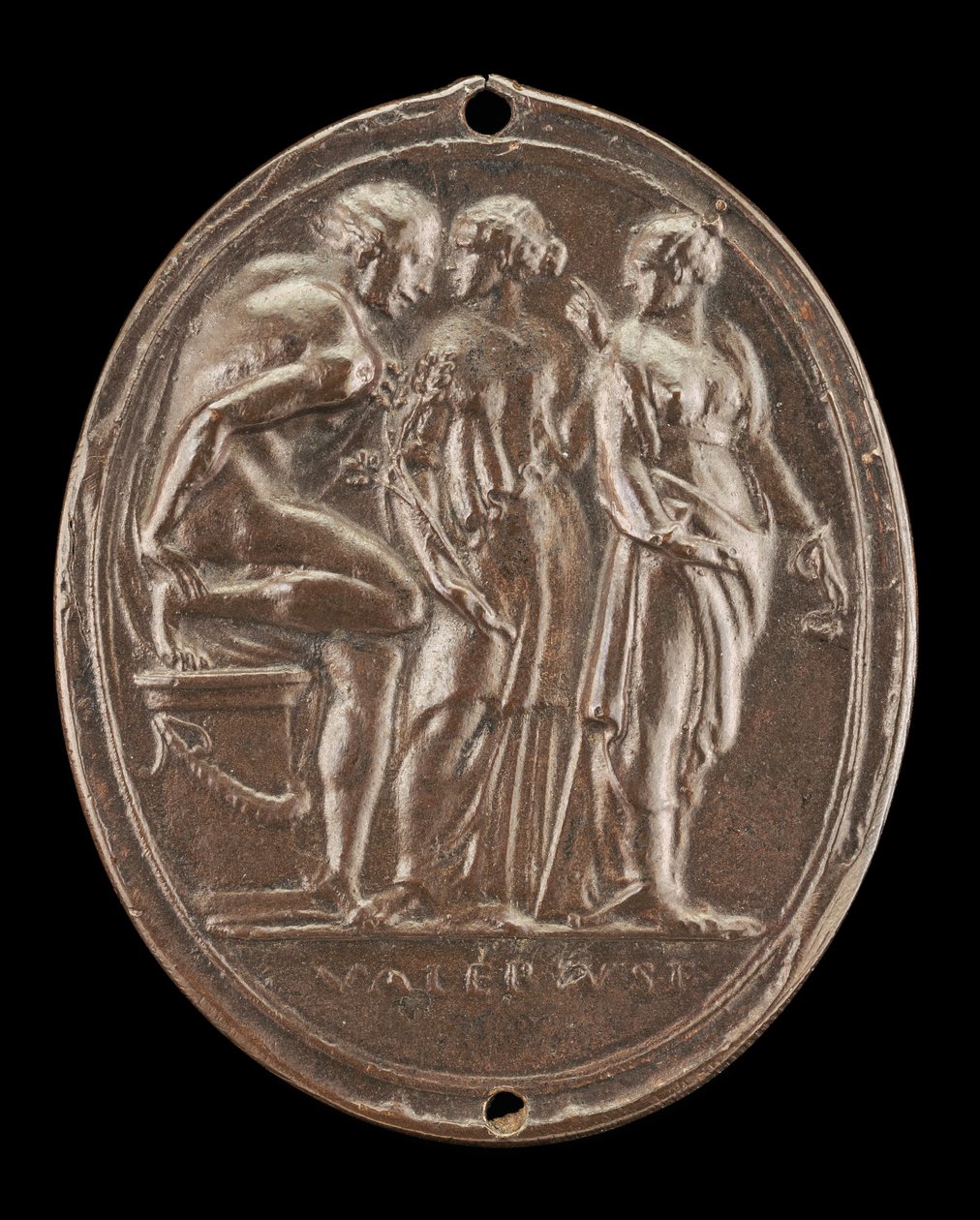 Orestes A fúriáktól szabadult fel, valószínűleg az 1520-as években, 1540 előtt. alkotó: Valerio Belli