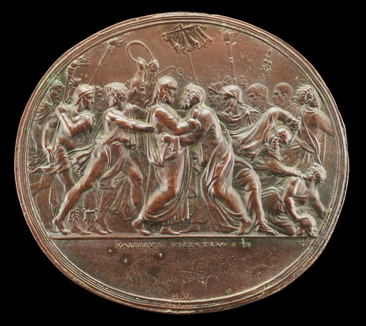 Krisztus árulása, 1525 vagy azután. alkotó: Valerio Belli