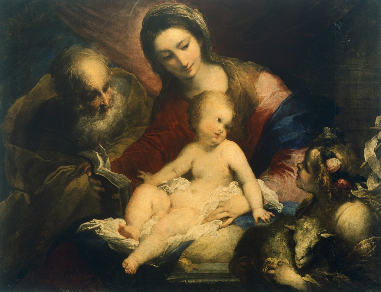 A Szent Család, Valerio Castello (1624-1659) alkotó: Valerio Castello