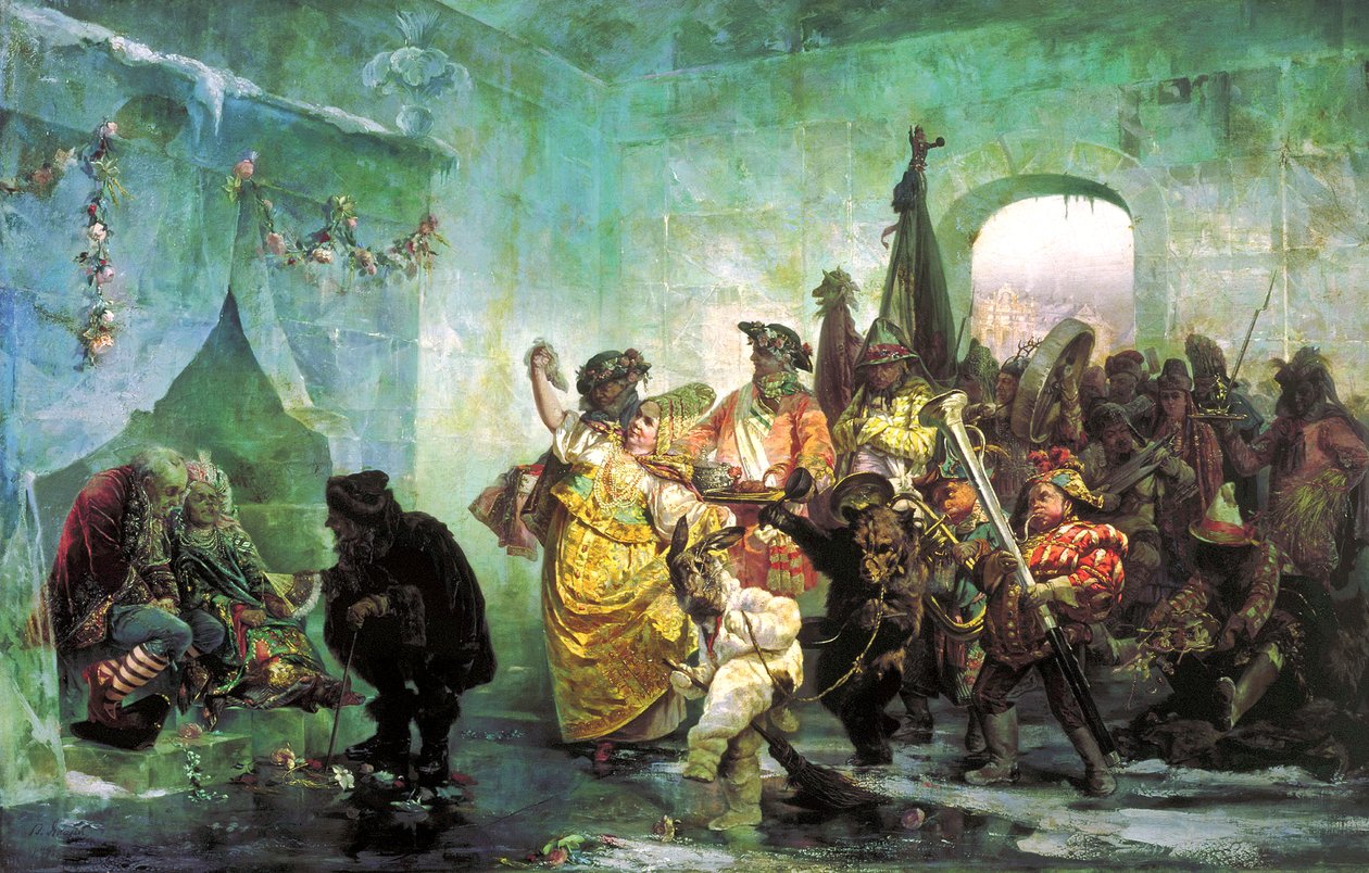Jégpalota, 1878. alkotó: Valery Ivanovich Jacobi