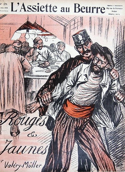 "Piros és sárga", címlap a "L