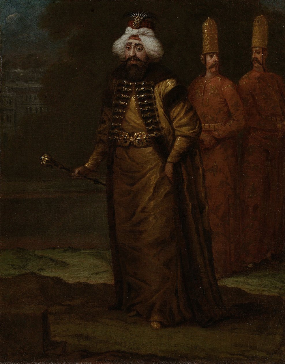 III. Ahmed szultán 1673-1736, c. 1729 alkotó: Vanmour