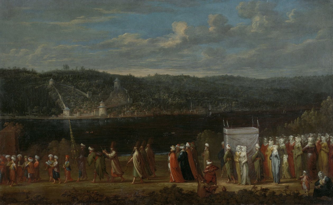 Török esküvő, 1789 alkotó: Vanmour