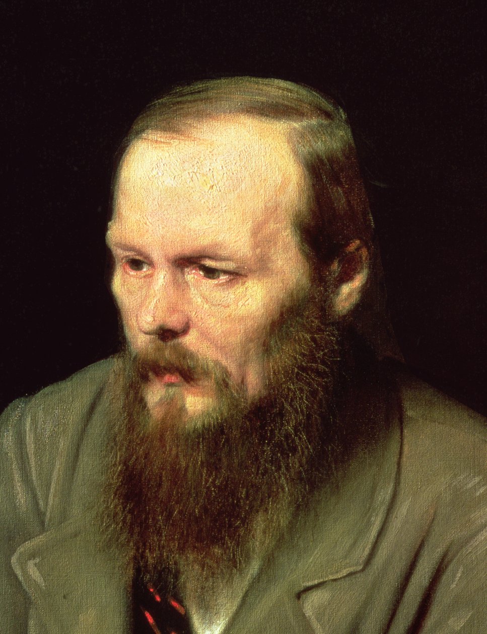 Fjodor Dosztojevszkij (1821-81) portréja, 1872 (67923. részlet) alkotó: Vasili Grigorevich Perov