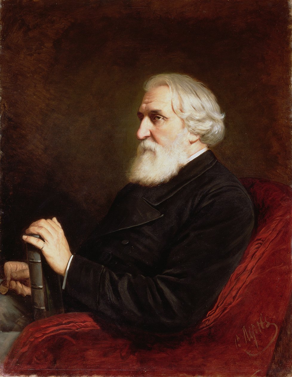 Ivan Szergejevics Turgenyev (1818-83) portréja 1872 alkotó: Vasili Grigorevich Perov