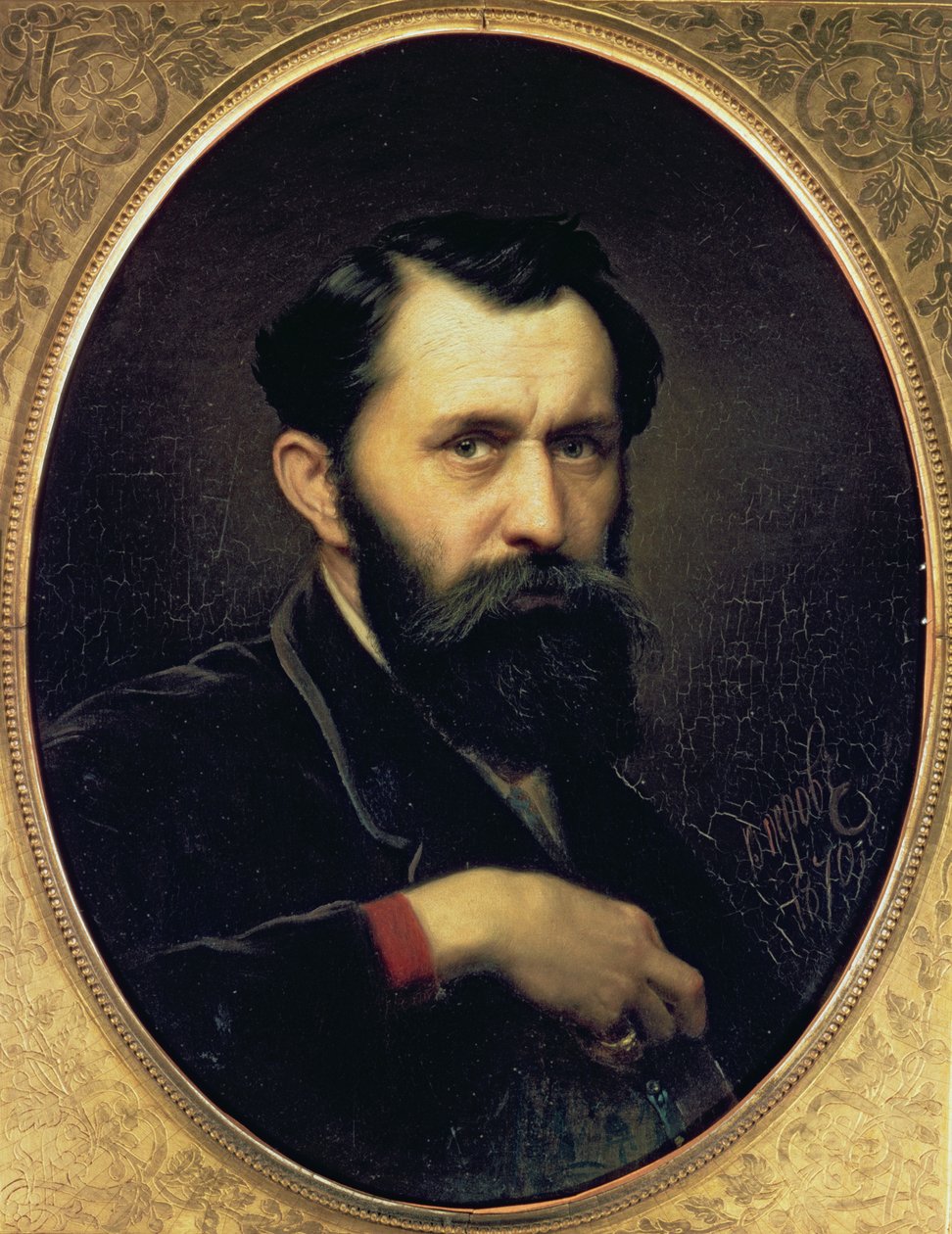 Önarckép, 1870 alkotó: Vasili Grigorevich Perov