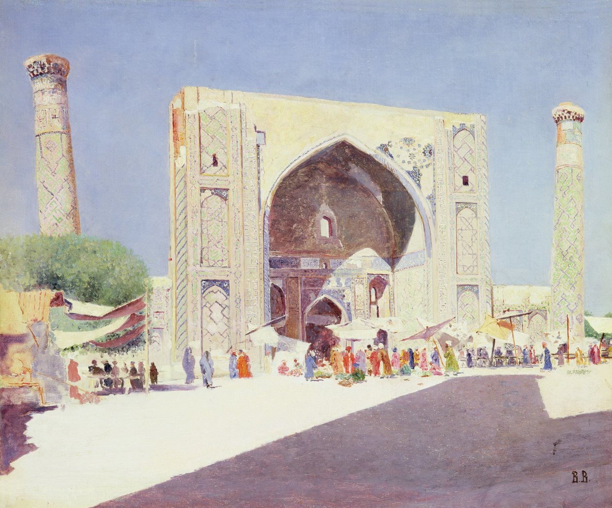 Szamarkand, 1869-71 alkotó: Vasili Vasilievich Vereshchagin