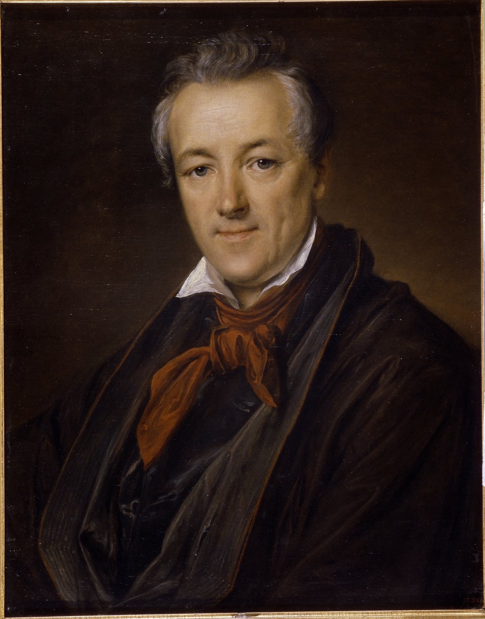 Pjotr ​​(Piotr) Fjodorovics Szokolov (Pierre Szokolov) (1791-1848) festő portréja (P. F. Szokolov festő portréja). Vaszilij Andrejevics Tropinin (Vaszilij Tropinin) (1776-1857) festménye, olaj, vászon alkotó: Vasili Andreevich Tropinin