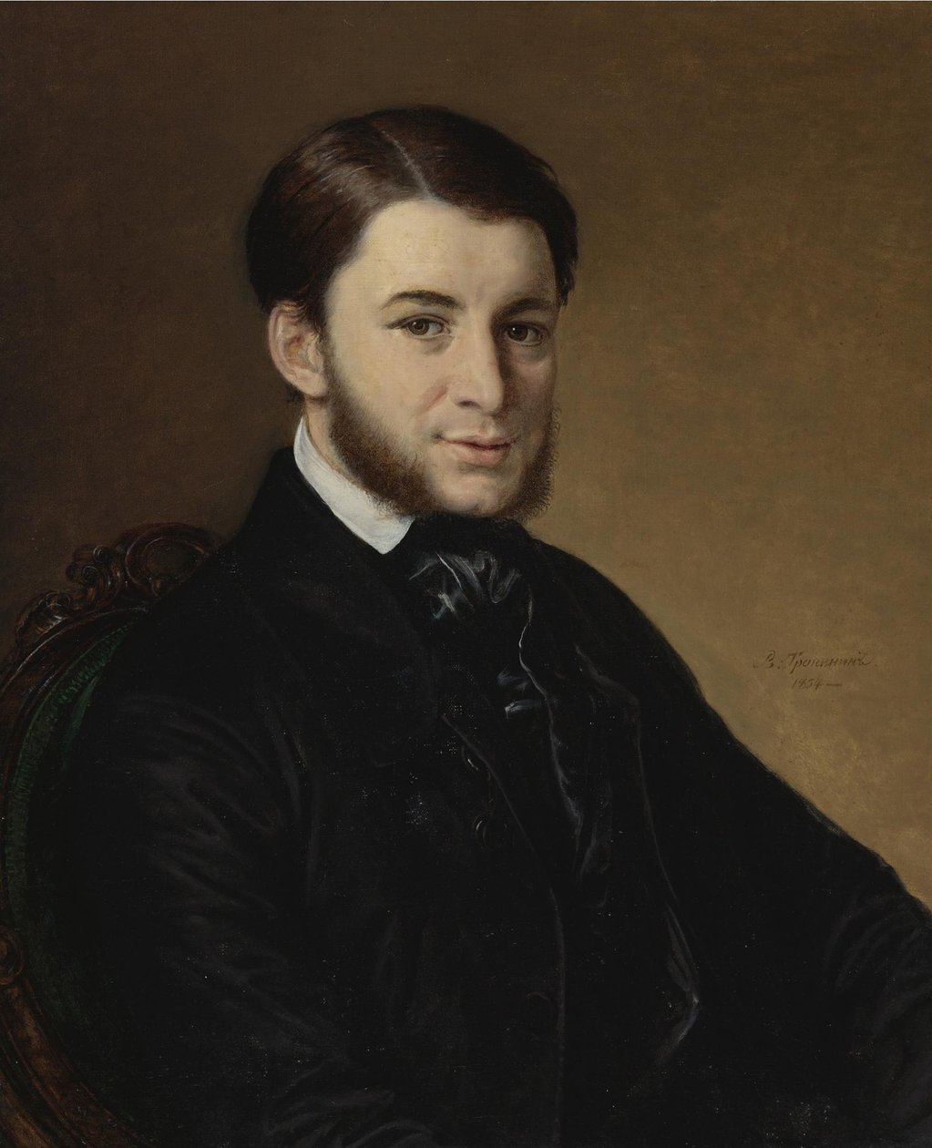 Leonyid Matvejevics Muromcev portréja 1825-1899 alkotó: Vasili Andreevich Tropinin