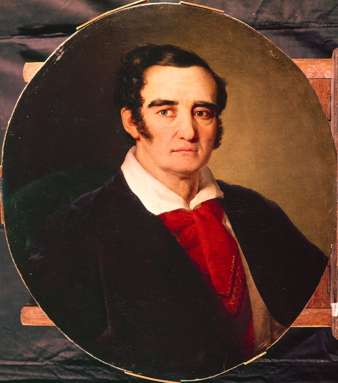 Giuseppe Angiolo Artari festő portréja 1792-1863, 1830-as évek alkotó: Vasili Andreevich Tropinin