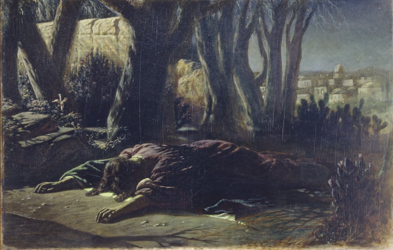 Krisztus a Gecsemáné kertben, 1878 alkotó: Vasili Grigorevich Perov