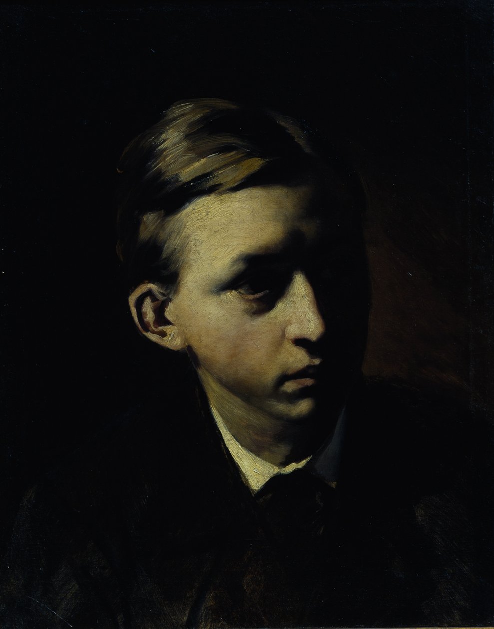 Nyikolaj Alekszejevics Kaszatkin festő portréja 1859-1930, 1876 alkotó: Vasili Grigorevich Perov