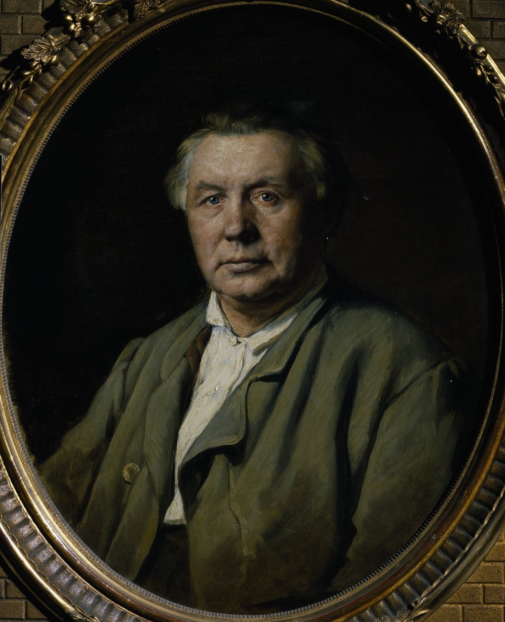 P. S. Stepanov festő portréja, 1870 alkotó: Vasili Grigorevich Perov