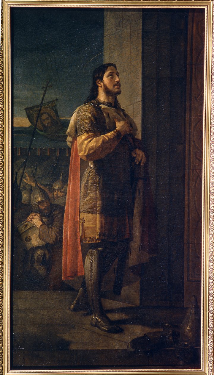 Alexandre Nevsky (pl. a Névából alkotó: Vasili Kuzmich Shebuev