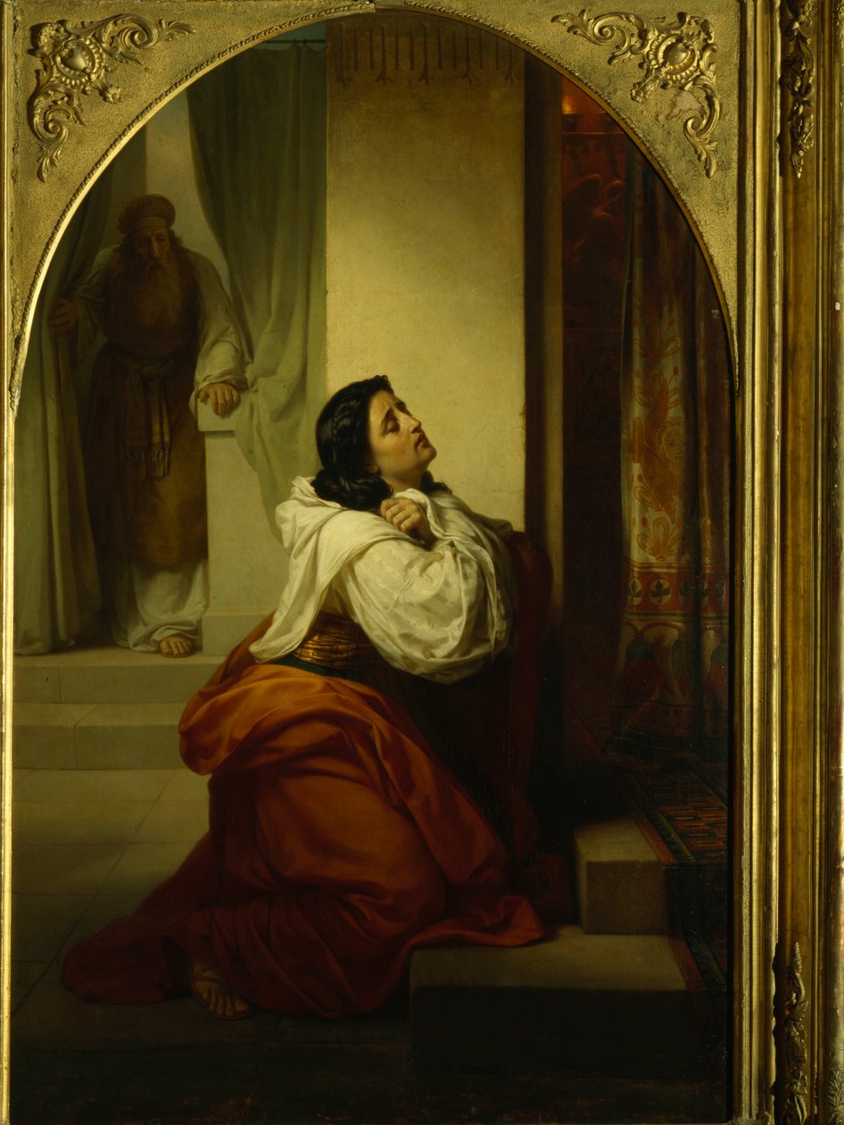Hanna, Sámuel próféta anyjának imája, 1864 alkotó: Vasili Petrovich Vereshchagin