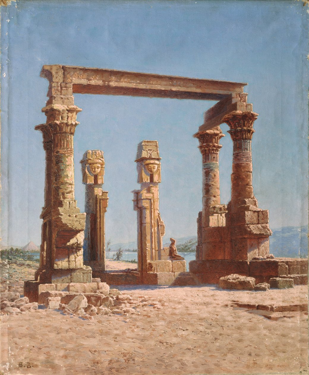 Egyiptom templomrom alkotó: Vasili Vasilievich Vereshchagin