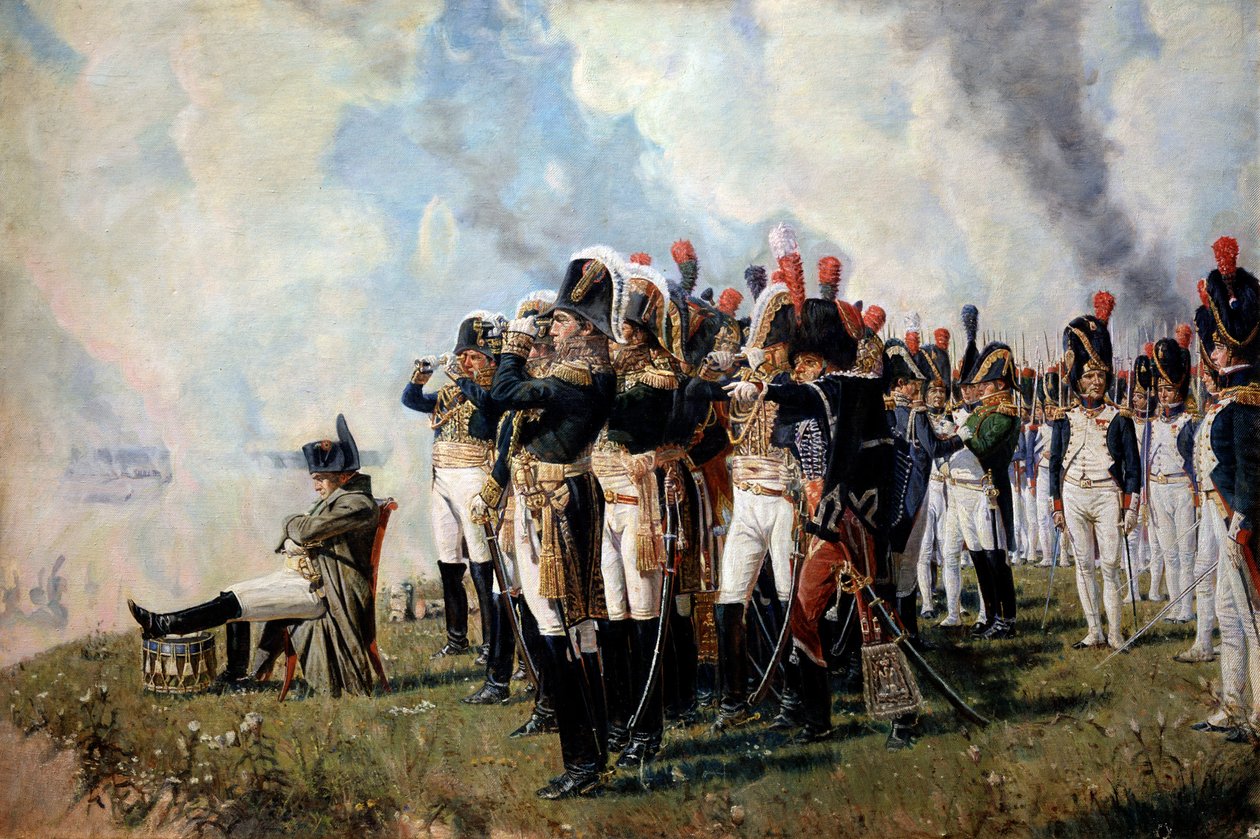 Napóleon Bonaparte a Borodino-hegységen, 1897 alkotó: Vasili Vasilievich Vereshchagin