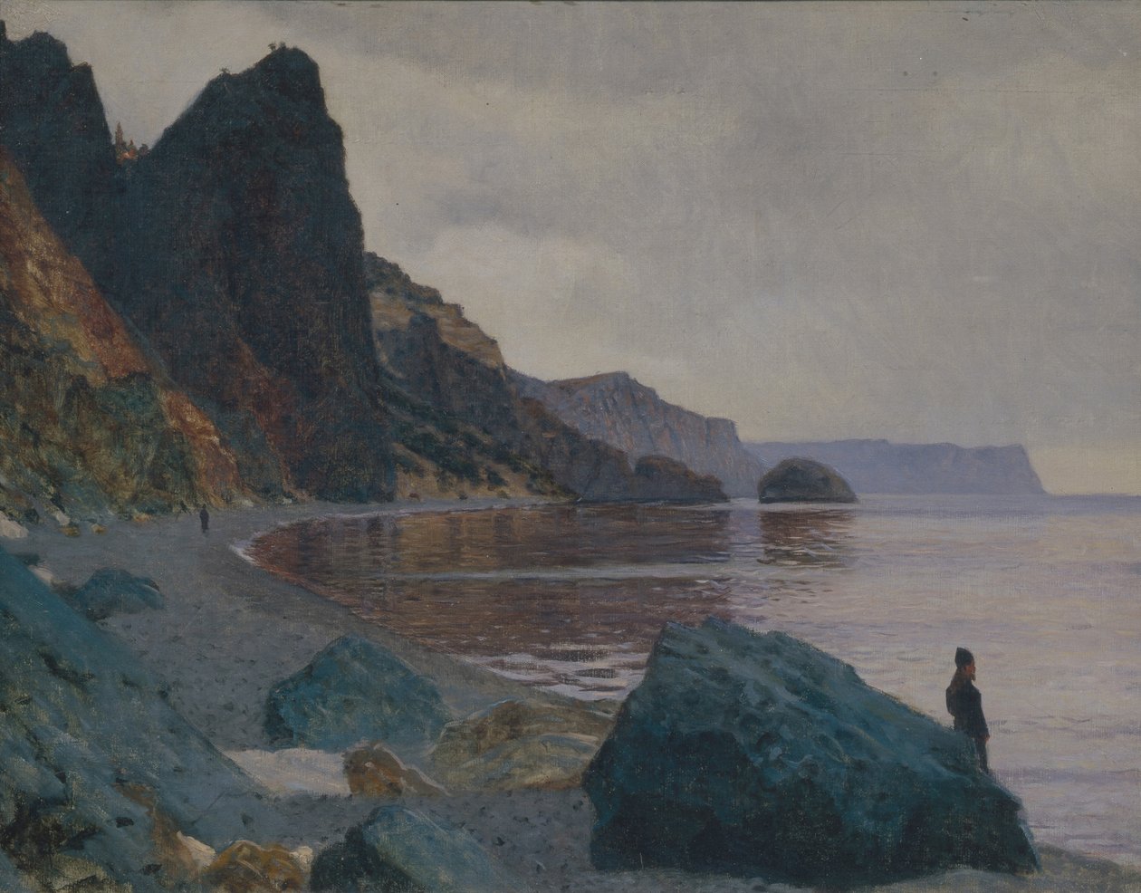 A Szent György-kolostor közelében. Krím alkotó: Vasili Vasilievich Vereshchagin