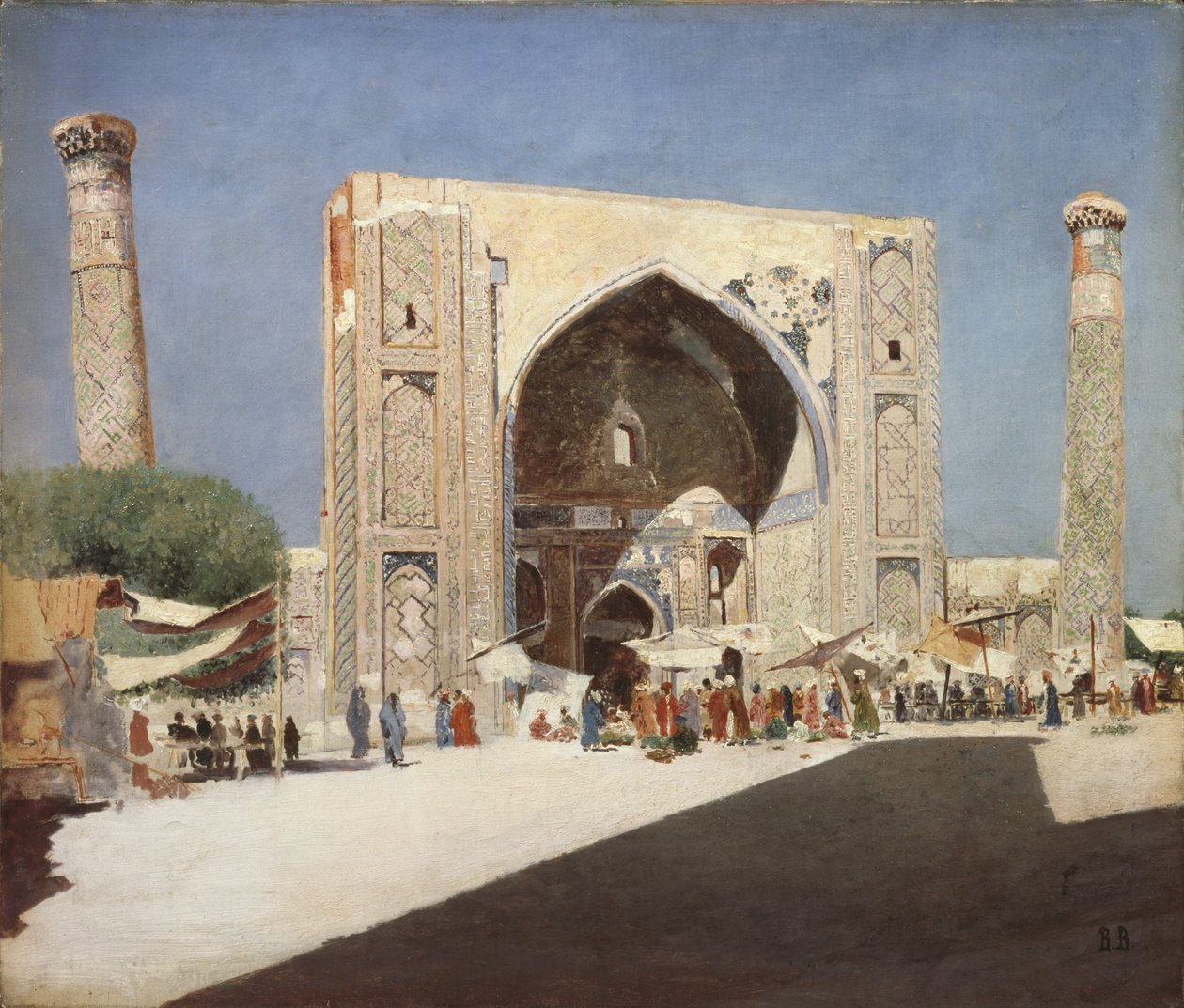 Szamarkand, 1869-1870 alkotó: Vasili Vasilievich Vereshchagin