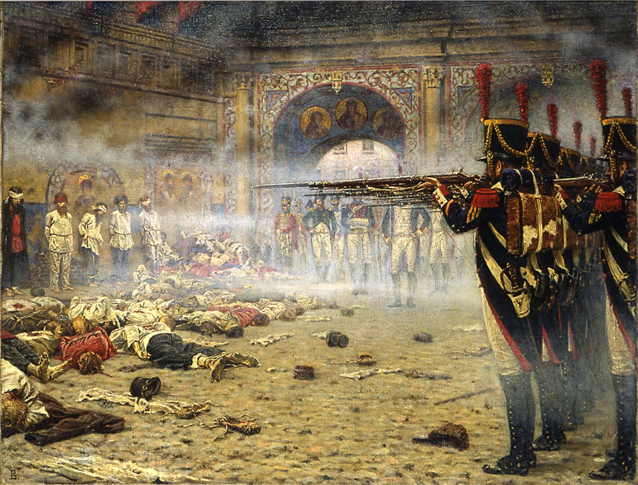 A franciák Moszkvában, 1897-1898 alkotó: Vasili Vasilievich Vereshchagin