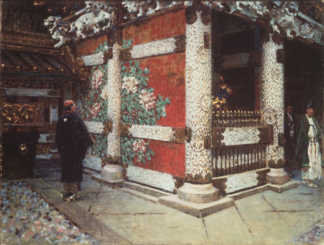 A nikkói sintó szentély, 1903 alkotó: Vasili Vasilievich Vereshchagin
